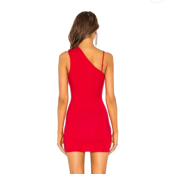 Revolve H:ours Safia Mini Dress in Lava Red S - Picture 3 of 6